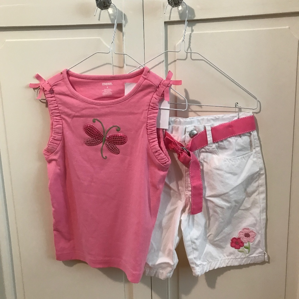 Gymboree Size 6 Shorts & Top Bundle